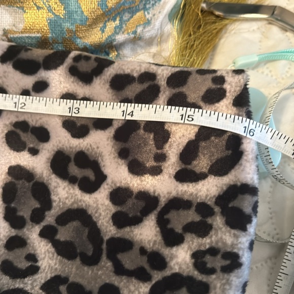 Rafaella Short Animal print 3/4 length sleeve Jacket size Large - Picture 10 of 10